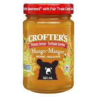 CROFTER'S ORGANIC - Premium Spread Mango, 383 Millilitre