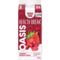 OASIS - Health Break - Strawberry Cranberry Hibiscus, 1.6 Litre