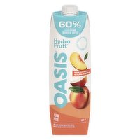 Oasis Hydrafruit - Peach Beverage, 960 Millilitre