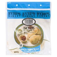 Byblos - White Pita Pockets, 18 Each