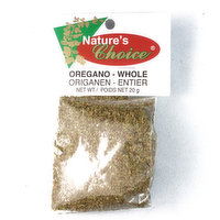 Nature's Choice - Bagged Spices Whole Oregano, 20 Gram