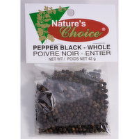 Nature's Choice - Whole Black Pepper, 42 Gram