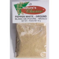 Nature's Choice - White Ground Pepper, 42 Gram