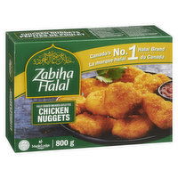 Zabiha Halal - Chicken Nuggets - Fully Cooked, 800 Gram