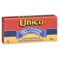 Unico - Fillets Of Anchovies, 50 Gram