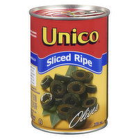 Unico - Sliced Ripe Olives, 375 Millilitre