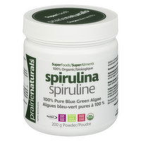 Prairie Naturals - Spirulina Powder, 200 Gram