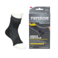 TENSOR - Platinum Compression Ankle Sleeve L/XL, 1 Each