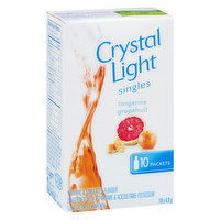 Crystal Light - Singles Tangerine Grapefruit Low Calorie Drink Mix, 10 Each