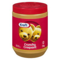 Kraft - Crunchy Peanut Butter, 2 kg Jar, 2 Kilogram