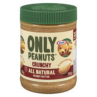 Kraft - Only Peanuts All Natural Crunchy Peanut Butter., 750 Gram