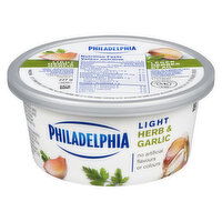 Philadelphia - Light Herb & Garlic Cream Cheese, 227 Gram