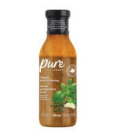 Pure J.L. Kraft - Thyme, Basil & Parsley Dressing & Marinade, 355 Millilitre