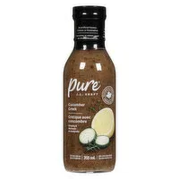 Pure J.L. Kraft - Pure Cucumber Greek Dressing & Marinade, 355 Millilitre