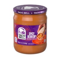 Taco Bell - Spicy Bean Dip Cravings Dip, 445 Gram