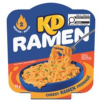 Kraft - KD Cheesy Ramen Bowl, Medium Heat, 95 Gram