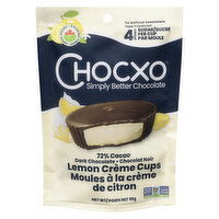 ChocXO - Dark Chocolate Lemon Creme Cups, 98 Gram