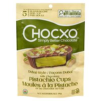 ChocXO - Dubai-Style Pistachio Cups, 98 Gram