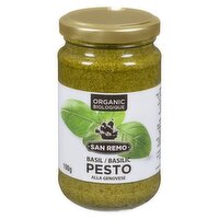San Remo - Organic Basil Pasta Sauce, 190 Millilitre