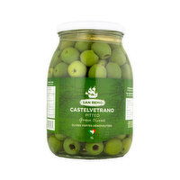 SAN REMO - Castelvetrano Pitted Green Olives, 1 Litre