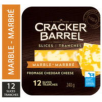 Cracker Barrel - Marble Cheddar Cheese Slices