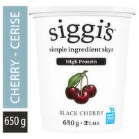 Siggis - Skyr Yogurt, Black Cherry