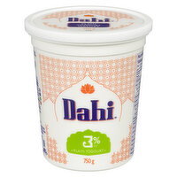 Dahi - Yogurt Plain 3% M.F., 750 Gram