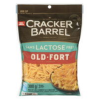 Cracker Barrel - Shredded Cheddar Cheese Old Lactose Free 35 % M.F.