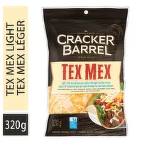 Cracker Barrel - Tex Mex Light Shredded Cheese