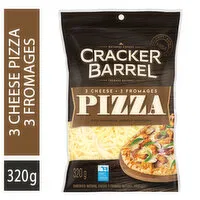 Cracker Barrel - 3 Cheese Blend Shredded, 320 Gram