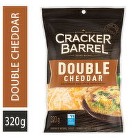 Cracker Barrel - Double Cheddar Shredded Cheese