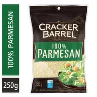 Cracker Barrel - Parmesan Shredded Cheese, 250 Gram