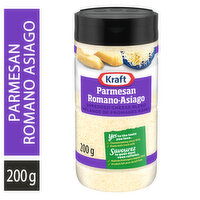 Kraft - Parmesan Romano-Asiago Shredded Cheese, 200 Gram