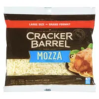 Cracker Barrel - Mozza Shredded Cheese, Large, 590 Gram