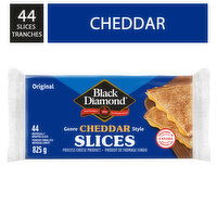 Black Diamond - Cheese Slices Thin, 825 Gram