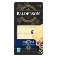 Balderson - Aged Cheddar Cheese Slices, 140 Gram