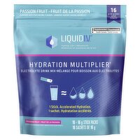 Liquid IV - Electrolyte Drink Mix Passion Fruit, 16 Each