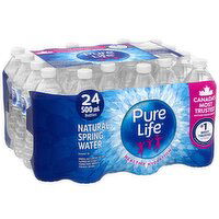 Pure Life - Natural Spring Water, 24 Each