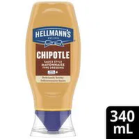 Hellmann's - Chipotle Mayonnaise, Mild, 340 Millilitre