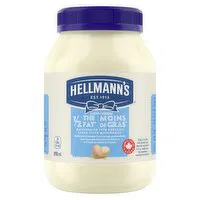 Hellmann's - Mayonnaise 1/2 The Fat - Light, 890 Millilitre