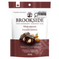 Brookside - Dark Chocolate Whole Almonds, 210 Gram