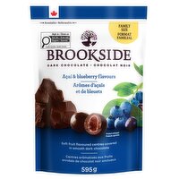 Brookside - Dark Chocolate Acai Blueberry, Family Size, 595 Gram