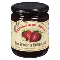 Summerland Sweets - Pure Strawberry Rhubarb Jam, 500 Millilitre