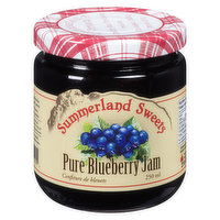 Summerland Sweets - Pure Bluebery Jam, 250 Millilitre