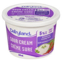 Dairyland - Sour Cream Light 5% M.F., 500 Millilitre