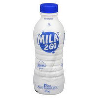 MILK 2 GO - 2% Partly Skimmed Milk, 473 Millilitre