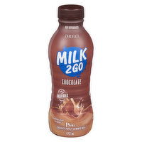 MILK 2 GO - Chillin' Chocolate Milk 1% M.F., 473 Millilitre