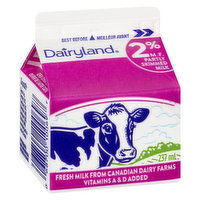 Dairyland - 2% Milk, 237 Millilitre