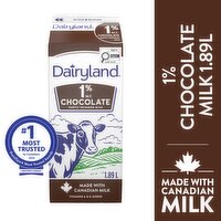Dairyland - 1% Chocolate Milk, 1.89 Litre