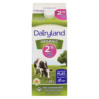 Dairyland - Organic Milk 2%, 1.89 Litre